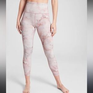 Athleta Elation Snow Dye 7/8 Tight Size S